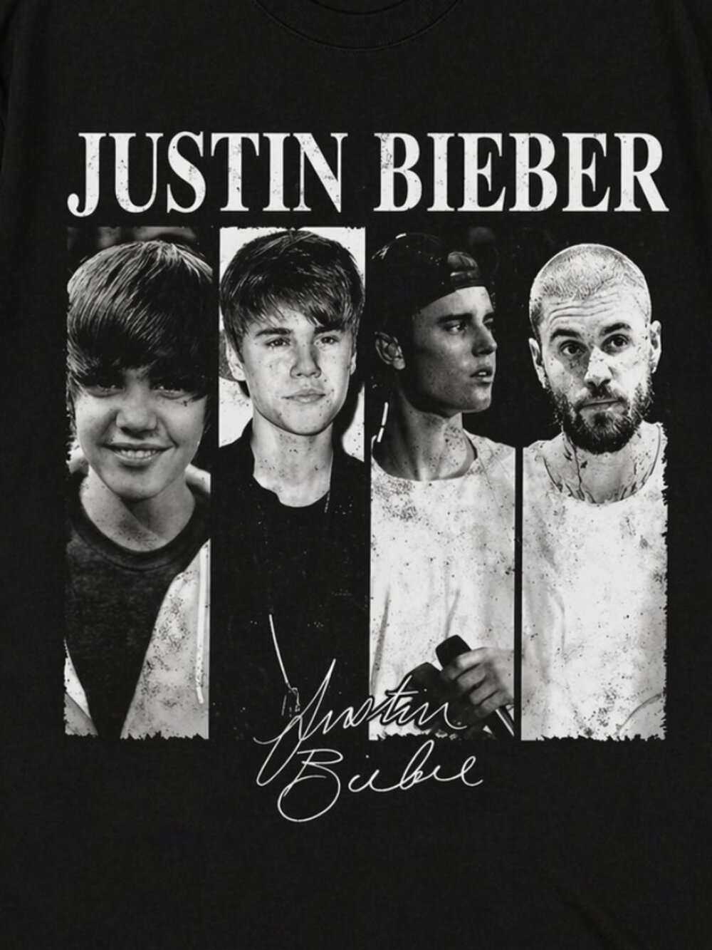 Justin Bieber Musical Journey Eras Unisex T-Shirt  251 - Picture 2 of 5